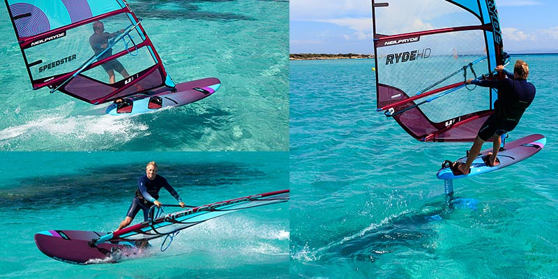 freeride windsurfing